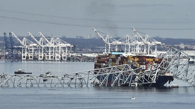 Six presumed dead in Baltimore bridge collapse