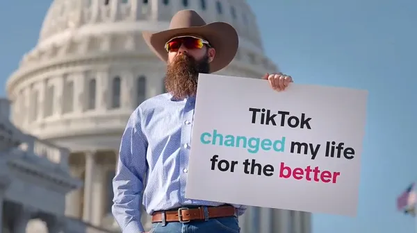 TikTok Launches New Ad Campaign To Oppose Sell-off Bill