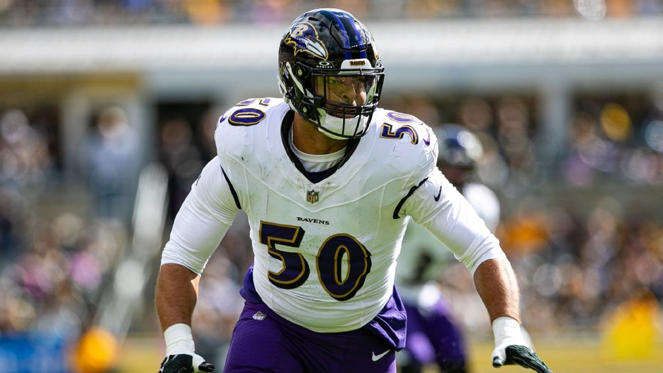 Van Noy returns to Ravens after best sack season