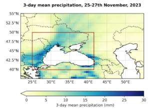 Climate change increased heavy precipitation associated with impactful Storm Bettina over Black Sea