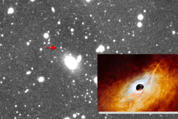 Monster black hole seen feeding on nearby matter just 1 billion years after Big Bang (photos)