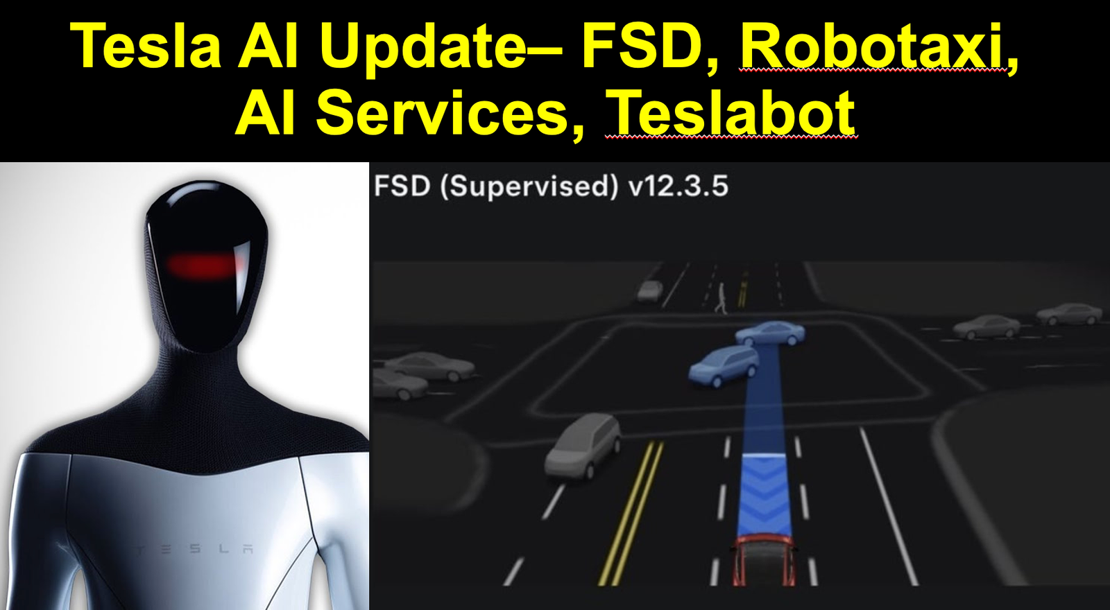 Tesla FSD, Robotaxi, AI Services and Optimus Teslabot From Q1 Earnings