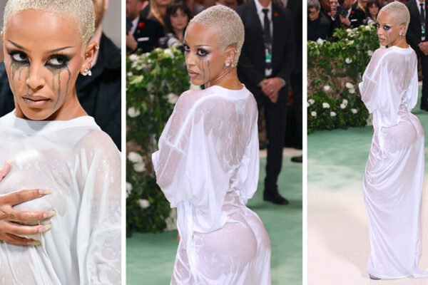 “More like WET GALA,” Why Doja Cat’s Provocative Wet Shirt Look Is More on Theme Than You Think