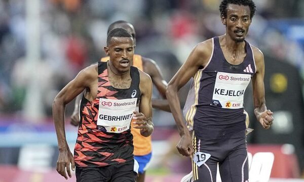 Hagos Gebrhiwet of Ethiopia runs second-fastest 5,000 meters ever