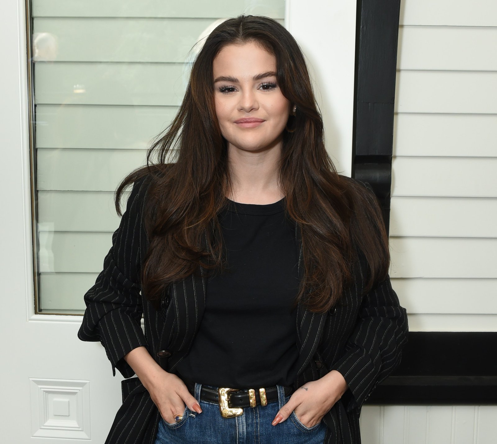 Selena Gomez Took Back to School Dressing to the Next Level in Oversized Layers and Chunky Boots