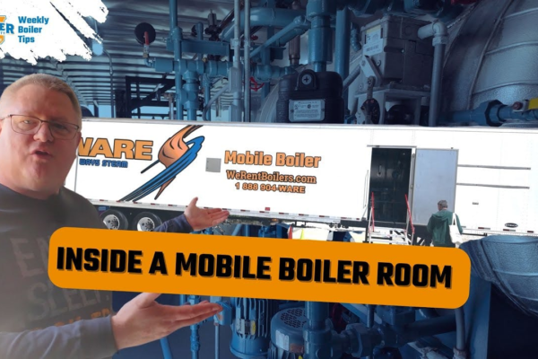 Take a tour inside a 75ft Mobile Boiler Room Rental Unit