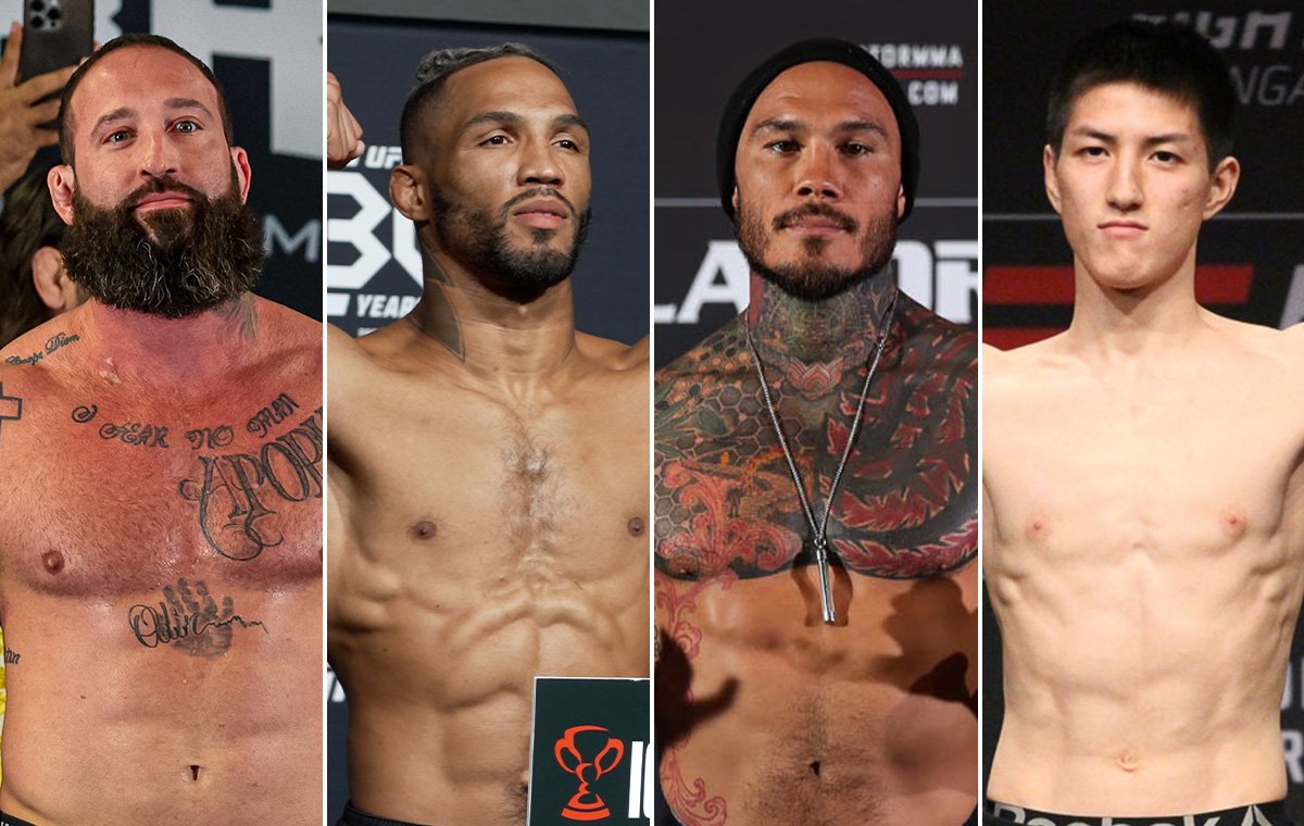 UFC veterans in MMA and boxing action Sept. 27-29