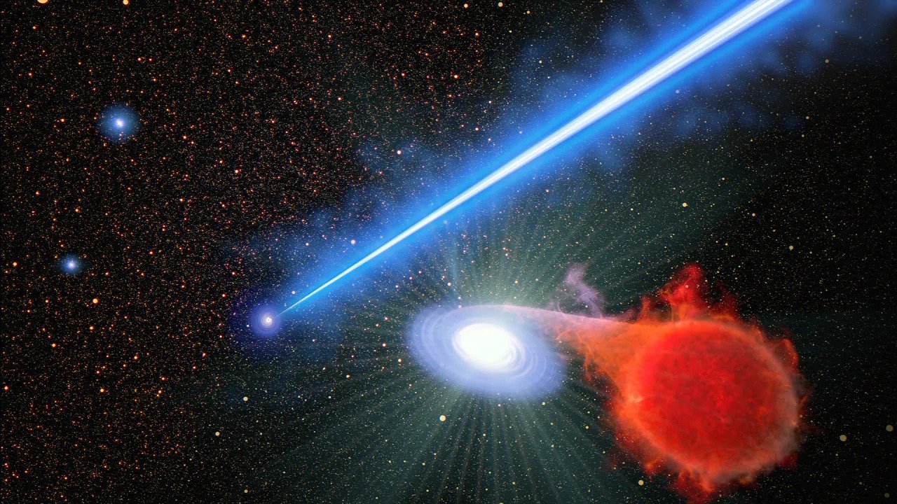 Supermassive black hole jets mysteriously ignite nova explosions, Hubble Telescope finds