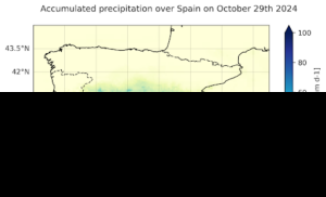 Extreme downpours increasing in Southern Spain as fossil fuel emissions heat the climate