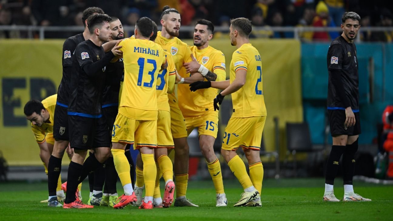 Romania awarded win over Kosovo after walk-off