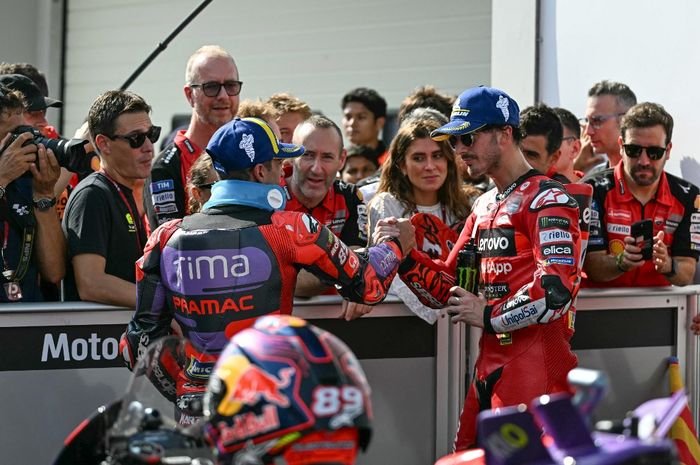 Respek Jorge Martin dengan Sikap Merendah Saat Francesco Bagnaia Mulai Masuk Levelnya Valentino Rossi dan Marc Marquez