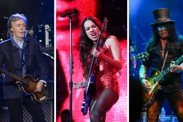 Guitars signed by Paul McCartney, Slash, Bruce Springsteen, Sheryl Crow, Olivia Rodrigo and many more to be auctioned off in support of leading music charity