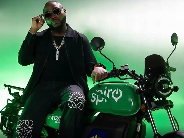 Davido Set To Launch His Own Line Of Made-in-Africa Electric Bikes, In Partnership With Spiro