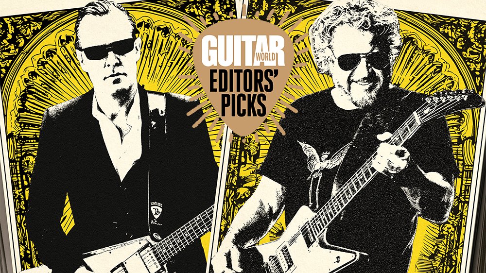 “The king of modern blues getting down and dirty (musically) with a former Van Halen singer”: January 2025 Guitar World Editors’ Picks