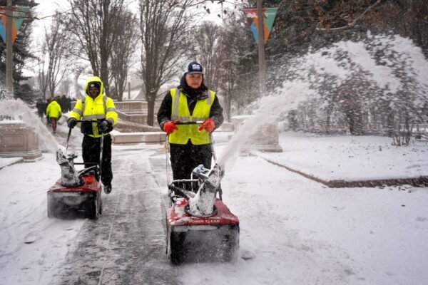 Blizzard in the North and floods in the South while severe storms batter eastern U.S.