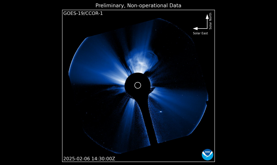 Watch the sun erupt in new images from NOAA’s weather satellite