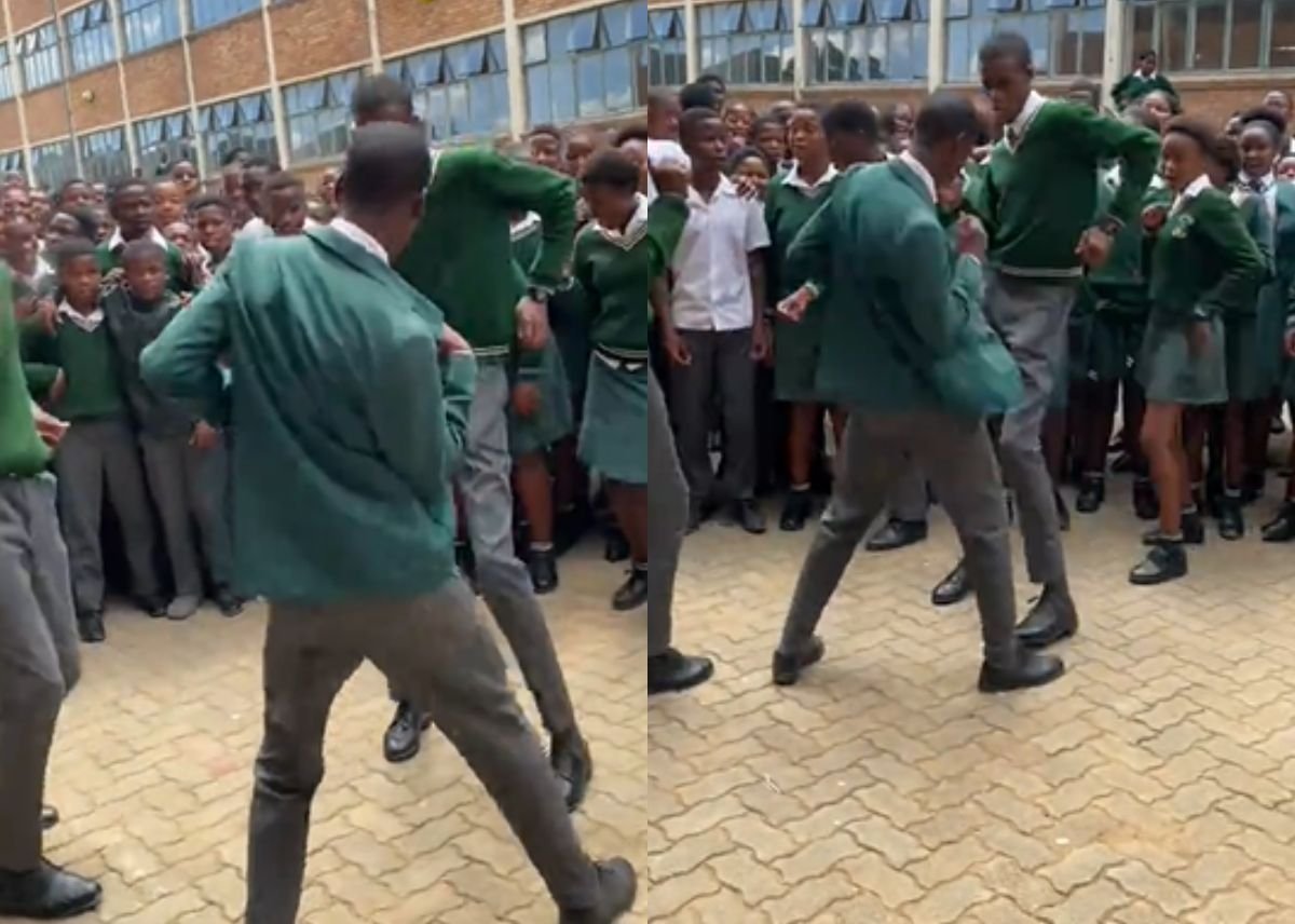 EISH WENA: Boy uses plastic chairs to cross flooded road to school [Video]