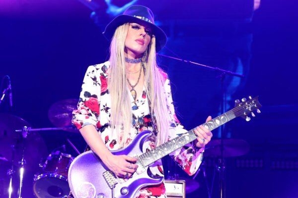 “I called Alice and said, ‘I’m in a lot of pain. I’m not too sure what’s going on’”: Orianthi reveals her agony over the injury that forced her to pull out of her Alice Cooper tour return – and play Back in Black sitting down at PRS’ epic an