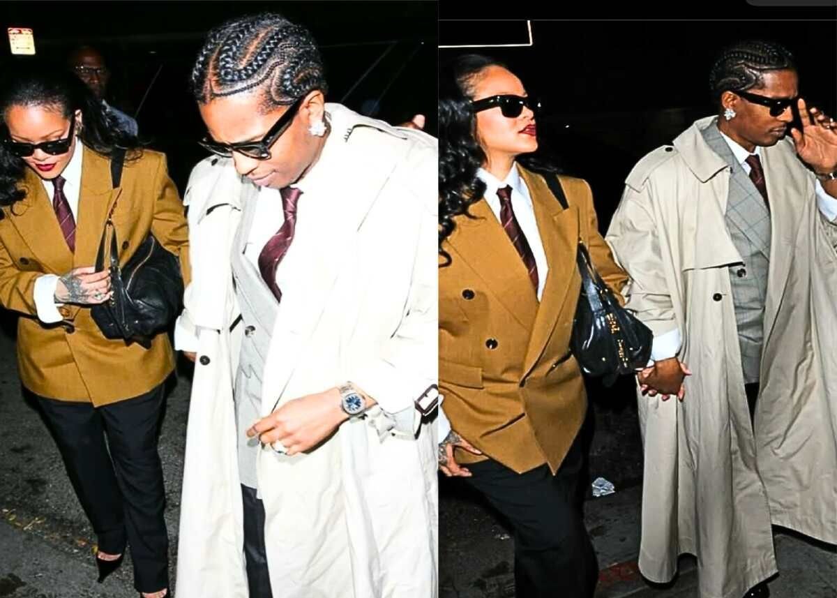 Rihanna and A$AP Rocky celebrate her 37th birthday in style