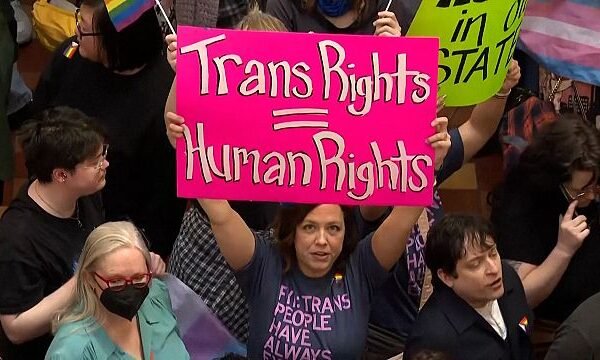 Protests erupt as Iowa bill threatens gender identity protections