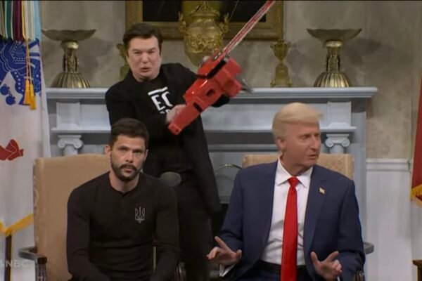 SNL dragged for ‘classless’ skit on Trump-Zelensky clash — with appearance by Mike Myers as Musk