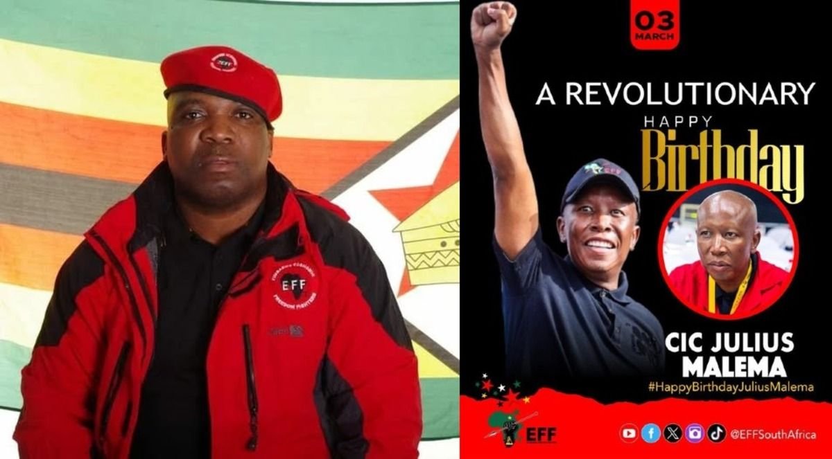 ‘His vision for Africa is clear,’ EFF Zimbabwe hails Julius Malema on his birthday