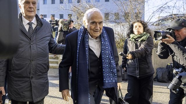 Blatter and Platini back in Swiss court in new trial over FIFA fraud case