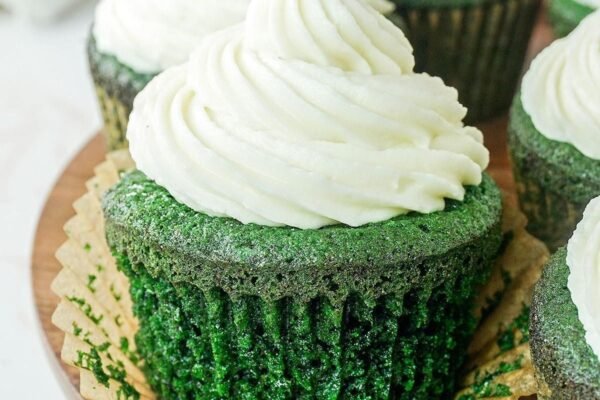 Green Velvet Cupcakes