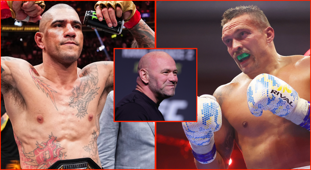 Dana White gives definitive response to crossover fights question amid Oleksandr Usyk vs Alex Pereira excitement