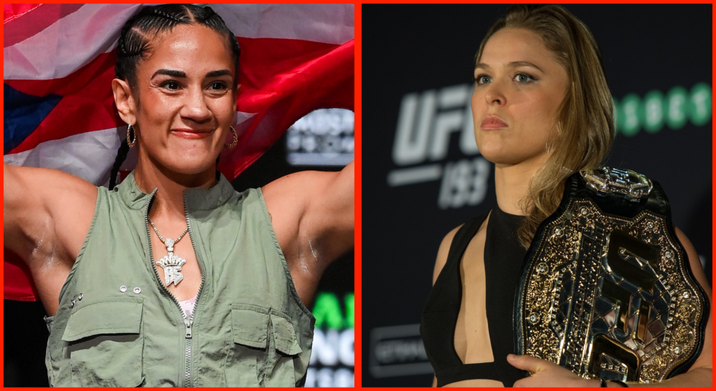 Amanda Serrano aims to break Ronda Rousey-held record in upcoming Katie Taylor boxing trilogy