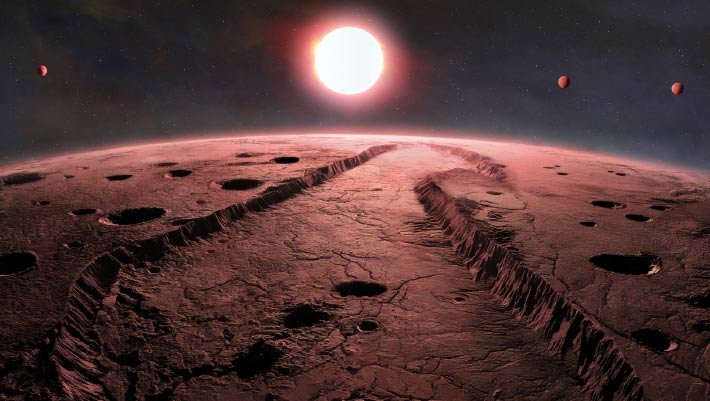 Astronomers Find Evidence for Four Sub-Earth Exoplanets around Barnard’s Star