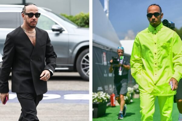 Lewis Hamilton, the Fashion Icon That You Are . . .