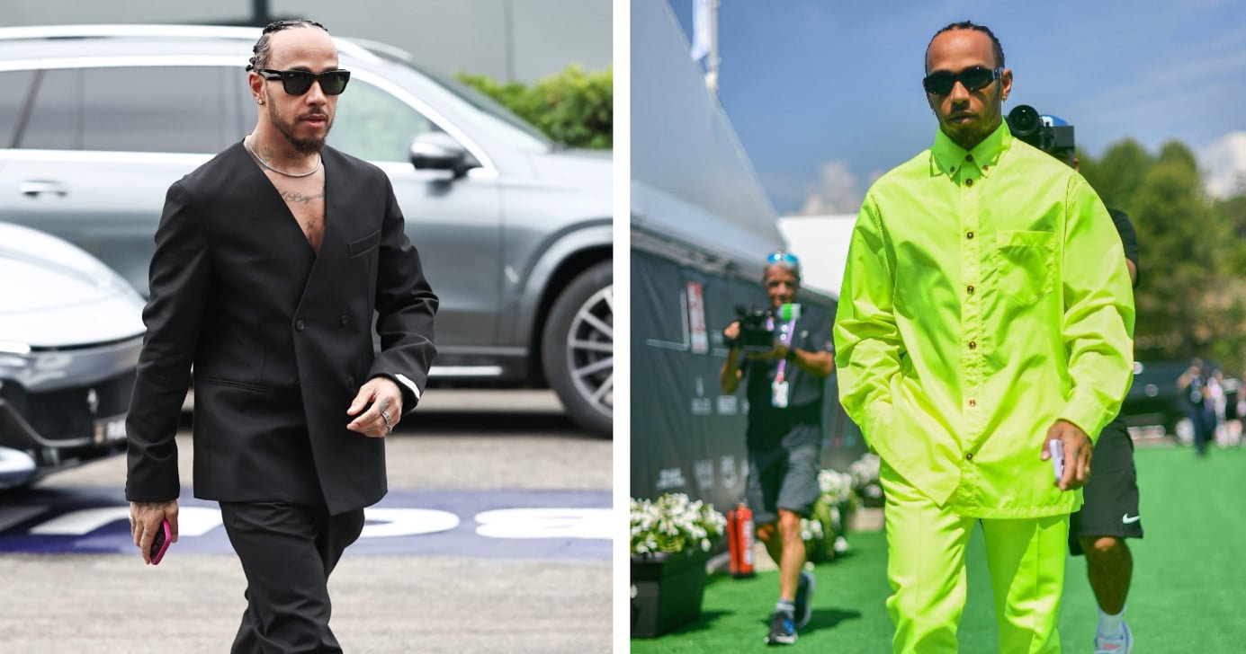 Lewis Hamilton, the Fashion Icon That You Are . . .