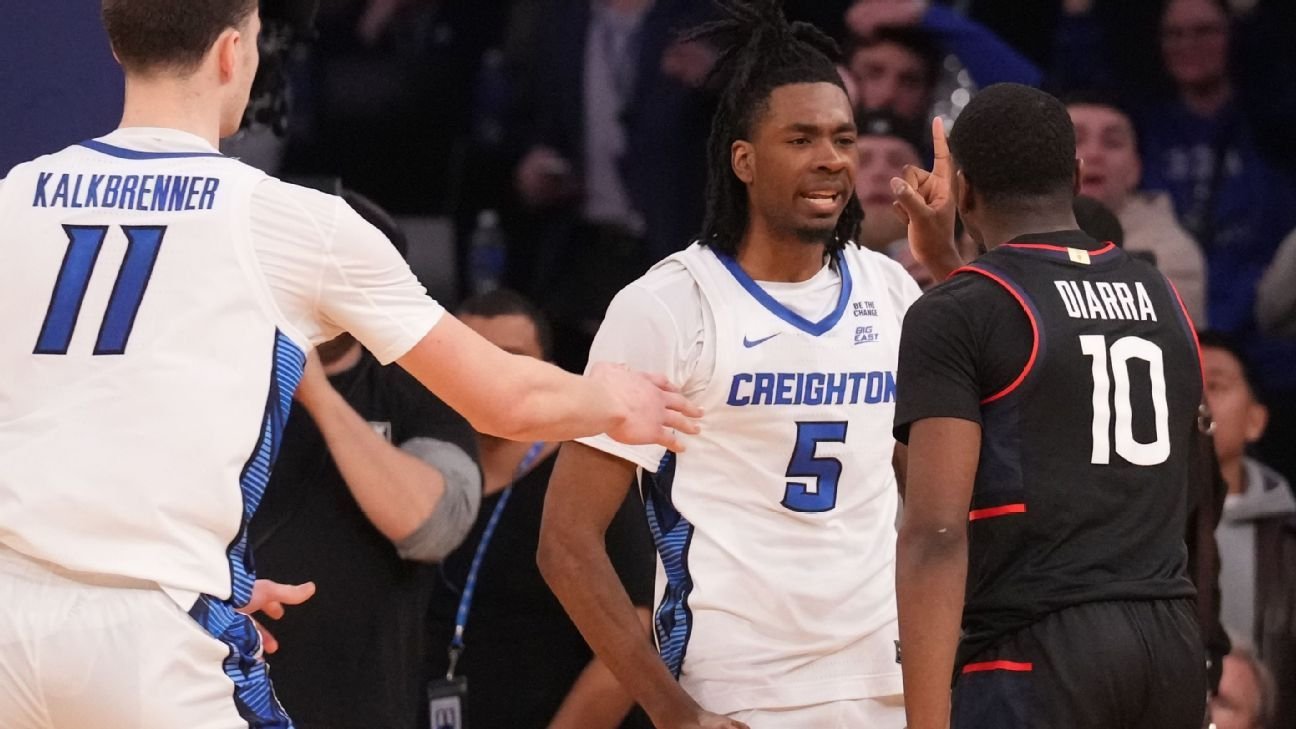 UConn-Creighton ends in scuffle over ‘fancy’ dunk