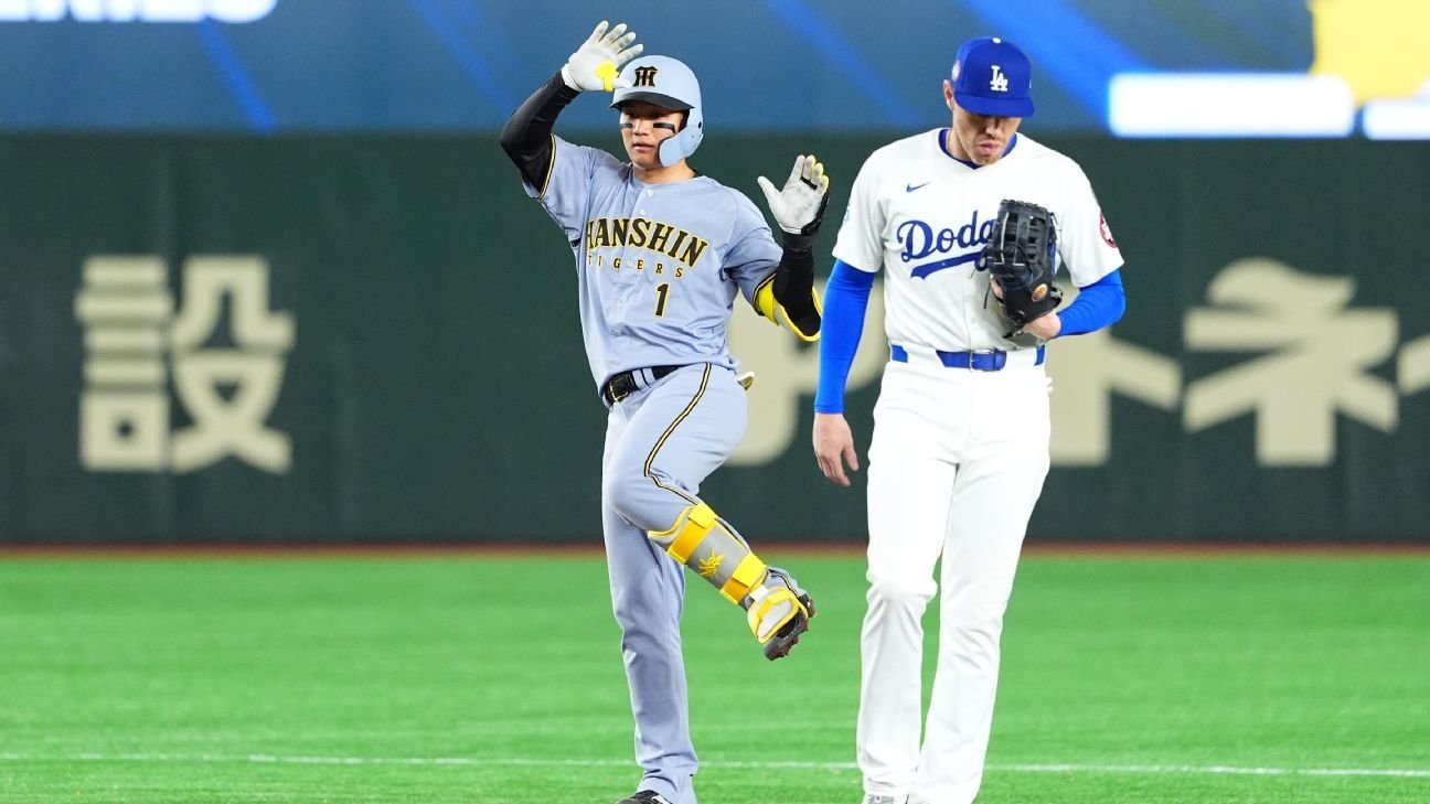 Hanshin Tigers sweep Cubs, Dodgers in shutouts