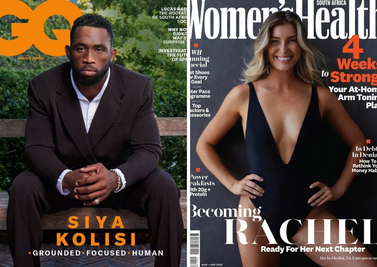 ‘Giving depressed’: Siya Kolisi’s mag cover compared to ex, Rachel