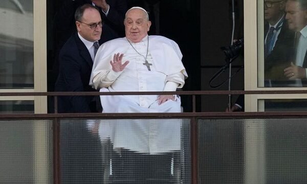 Pope Francis leaves hospital after five weeks of treatment for pneumonia