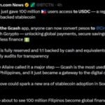 GCash Brings USDC to Mobile Wallet in the Philippines