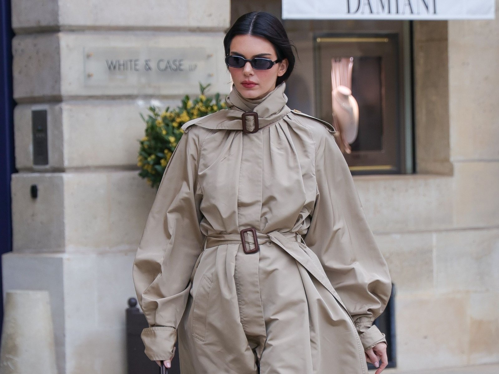 Kendall Jenner’s Spring Staple? An Updated Trench Coat