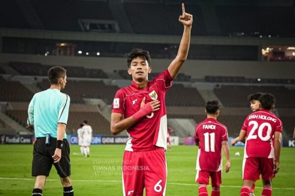 Top Scorer Timnas U-17 Indonesia di Piala Asia U-17 2025, Evandra Florasta Gelandang Lebih Tajam dari Striker