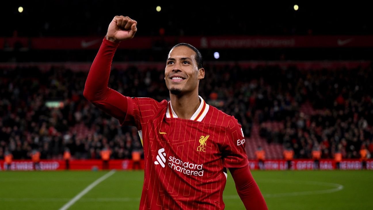 Van Dijk signs contract extension at Liverpool