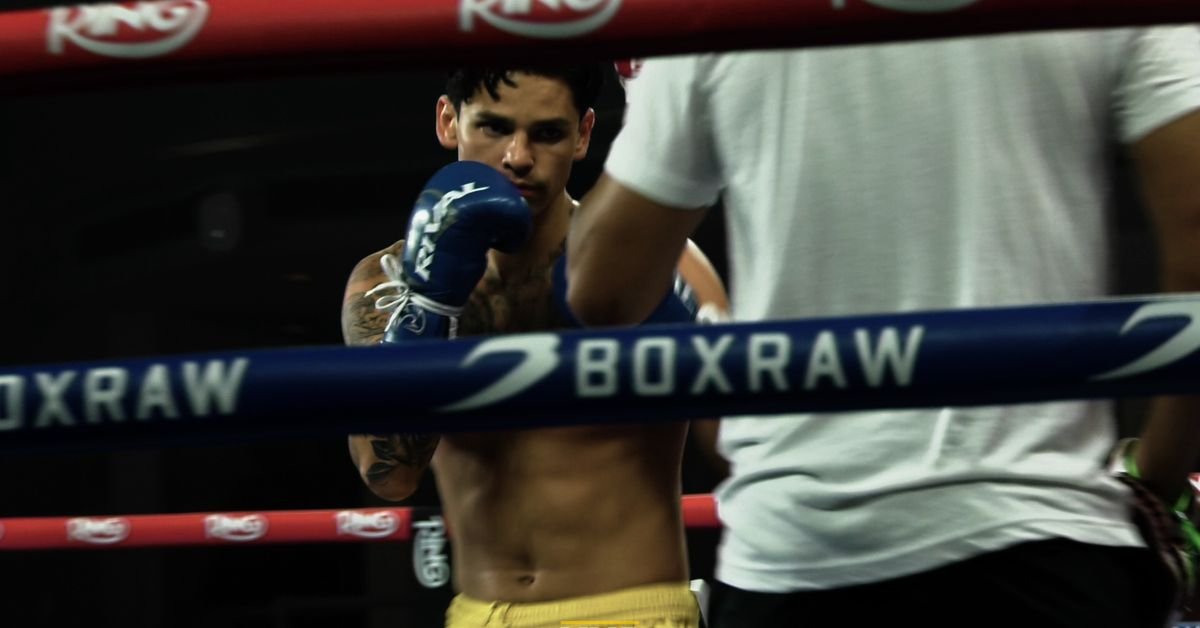 Watch Ryan Garcia workout ahead of long awaited return on Times Square fight card