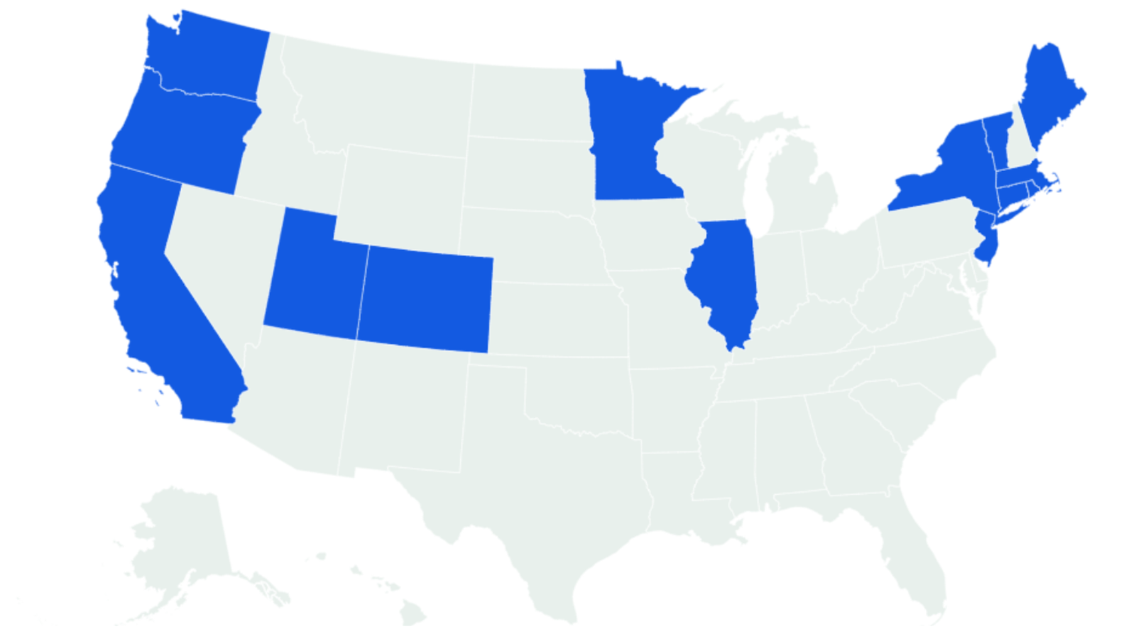 Map Shows 14 States Offering Health Coverage To Undocumented Migrants
