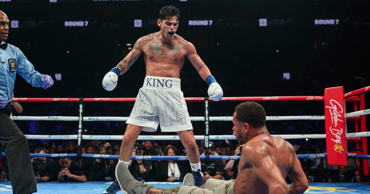 Ryan Garcia and Devin Haney erupt into explosive war of words at pre-fight press conference